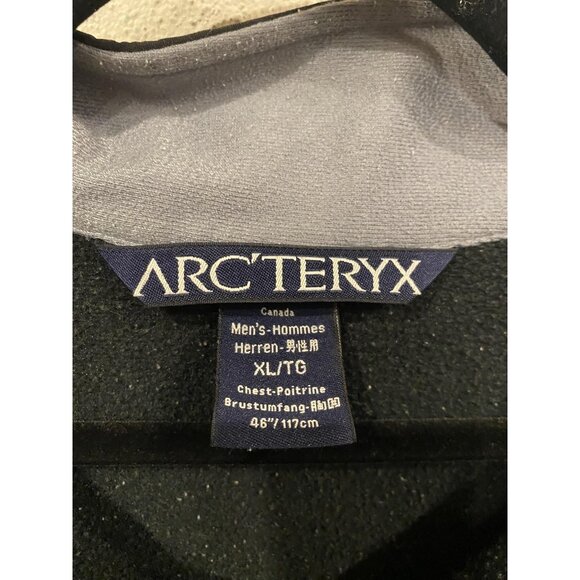 Arc'teryx Gamma SV Jacket Mens XL Black Softshell Fleece Lined Full Zip Outdoors - Picture 3 of 6